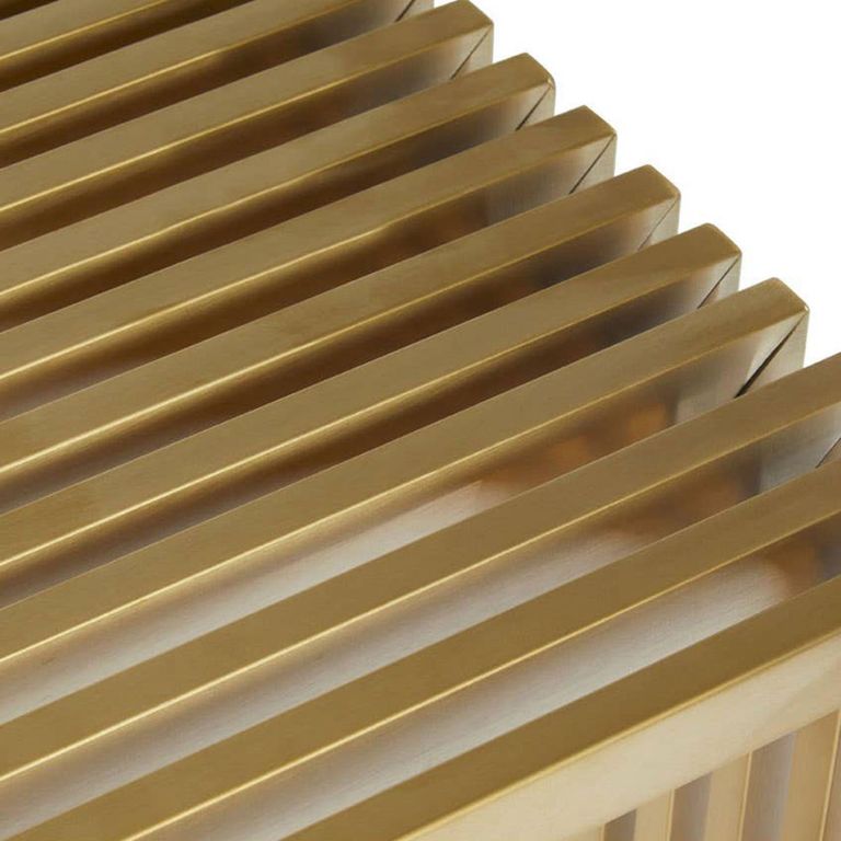 Horizon Side Table - Square - Gold Metal