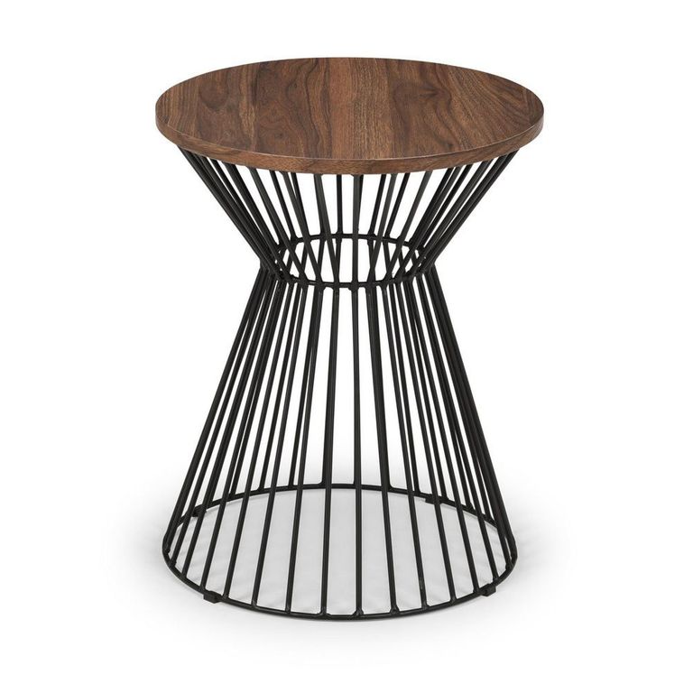 Jersey Lamp Table - Round - Walnut