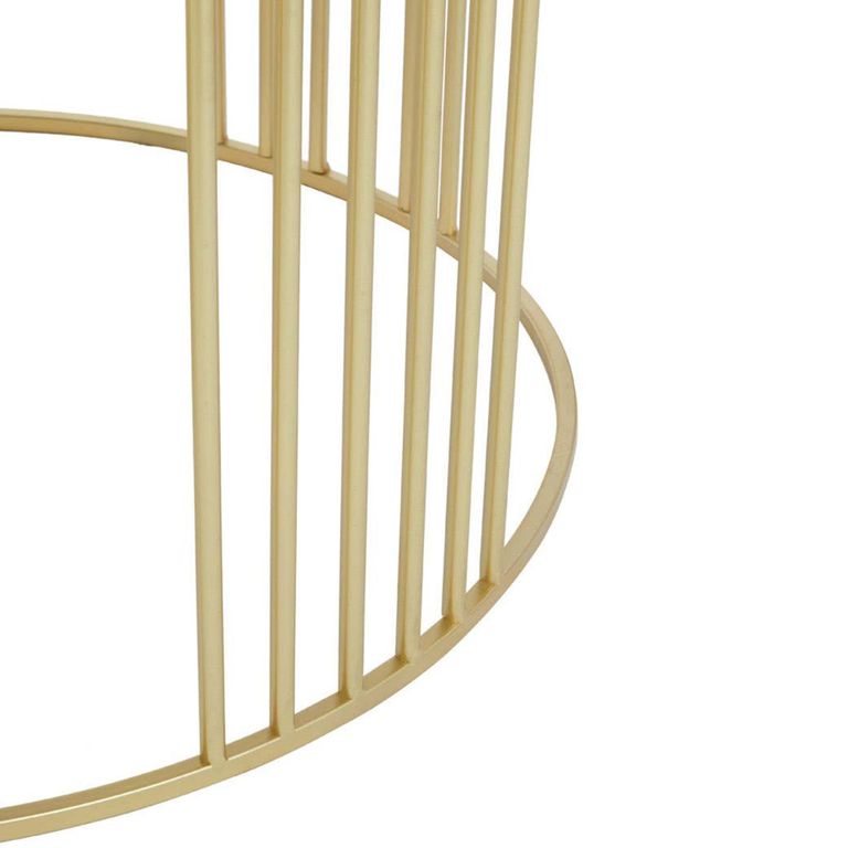 Jodie Side Tables - Set of 2 - White Marble Round