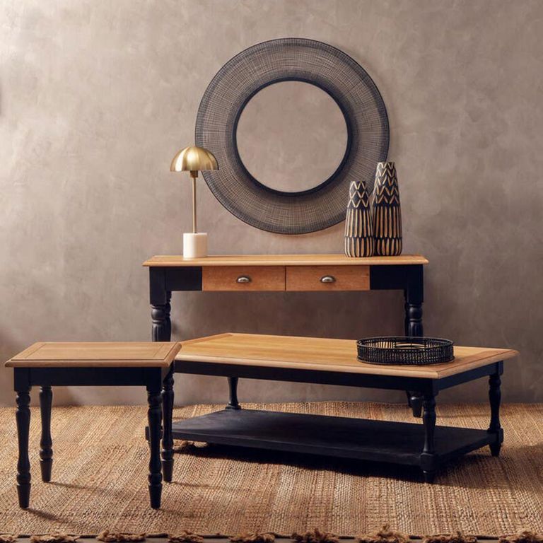 Kensington Townhouse Side Table - Square - Oak