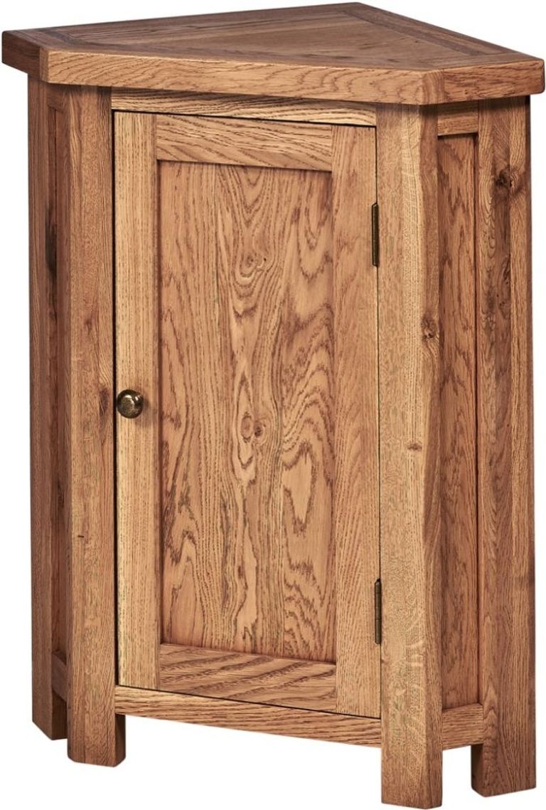 Kent Oak Corner Lamp Table