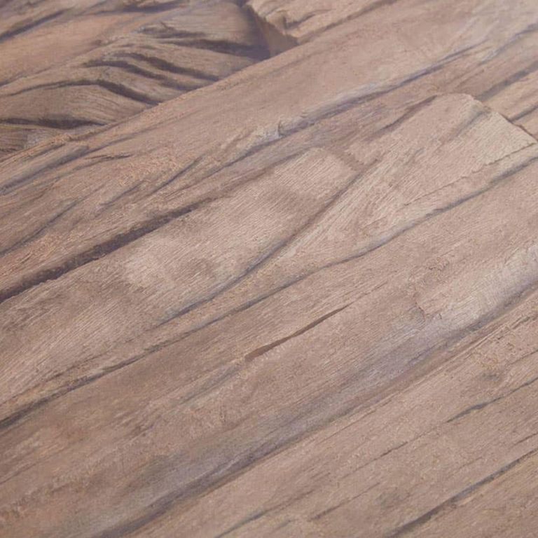 Kerala Side Table - Square - Clear Glass with Silver Cross Base