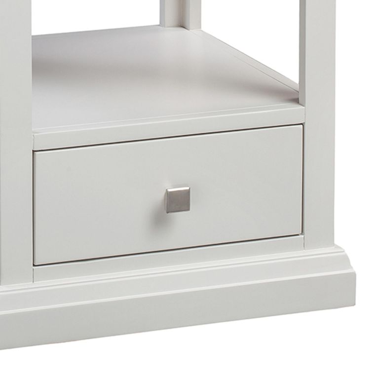 Cotswold Lamp Table - 1 Drawer - Oak and Painted