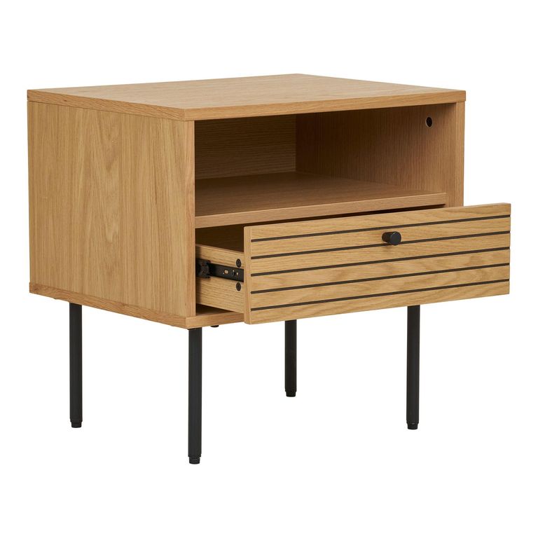 Kyoto Side Table - 1 Drawer - Oak