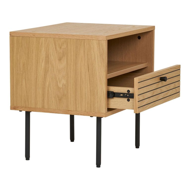 Kyoto Side Table - 1 Drawer - Oak