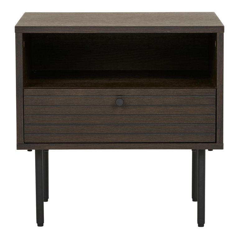 Kyoto Side Table - 1 Drawer - Smoked Oak