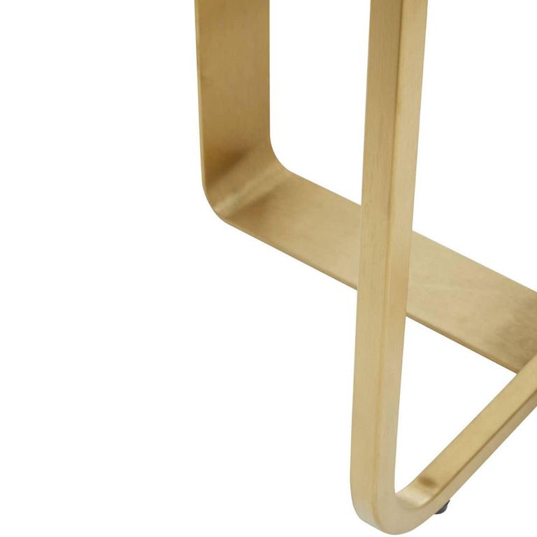 Lena Side Table - Round - Black Oak