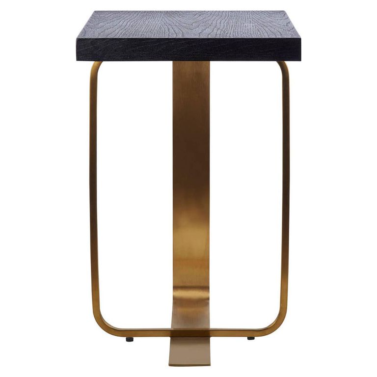 Lena Side Table - Square - Black Oak