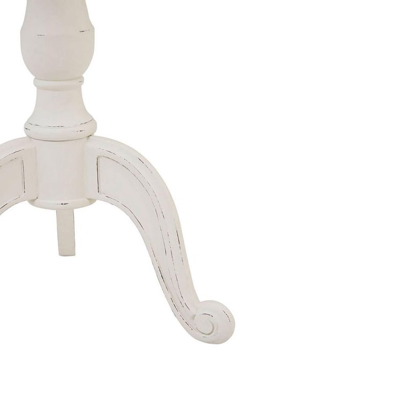 Loire Side Table - Round - White