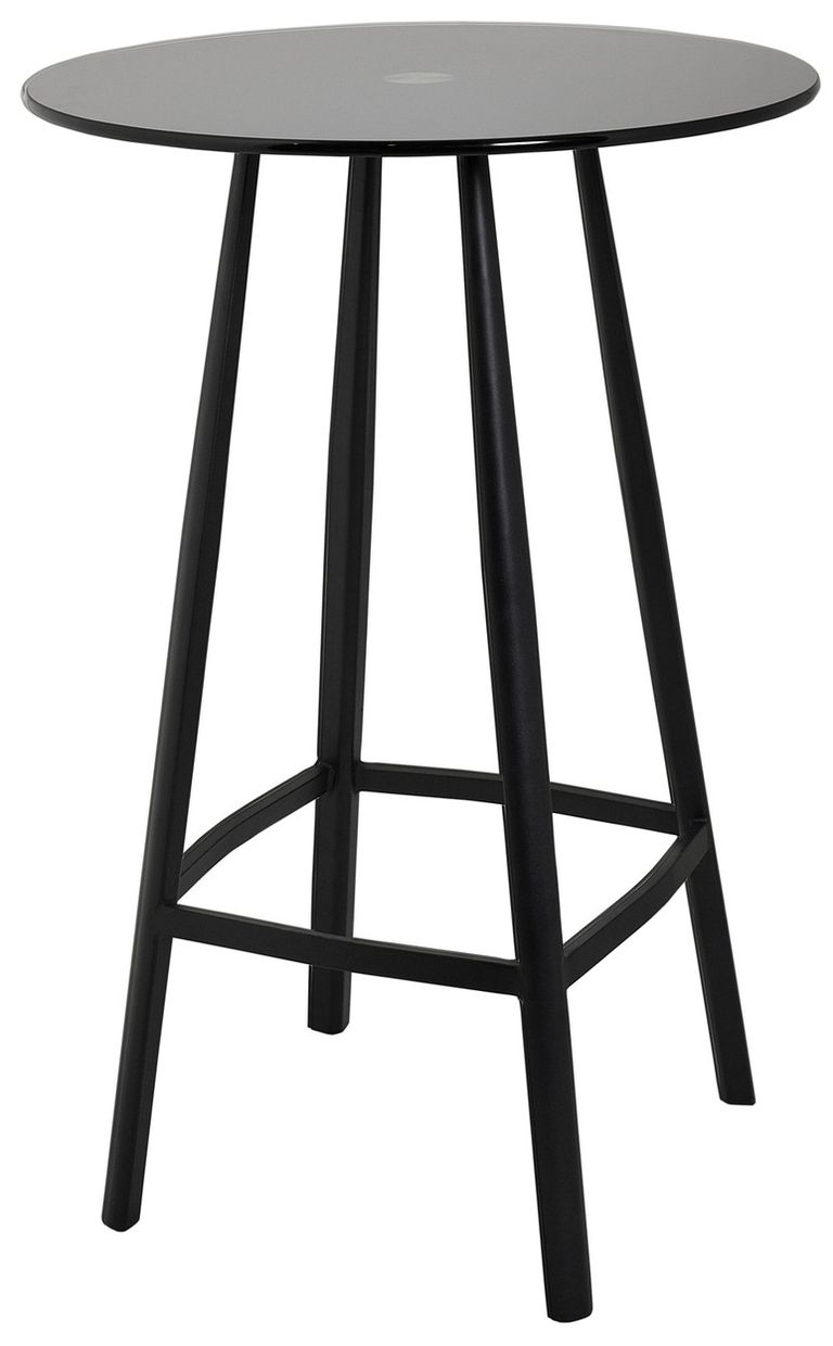 Blake High Side Table - Black