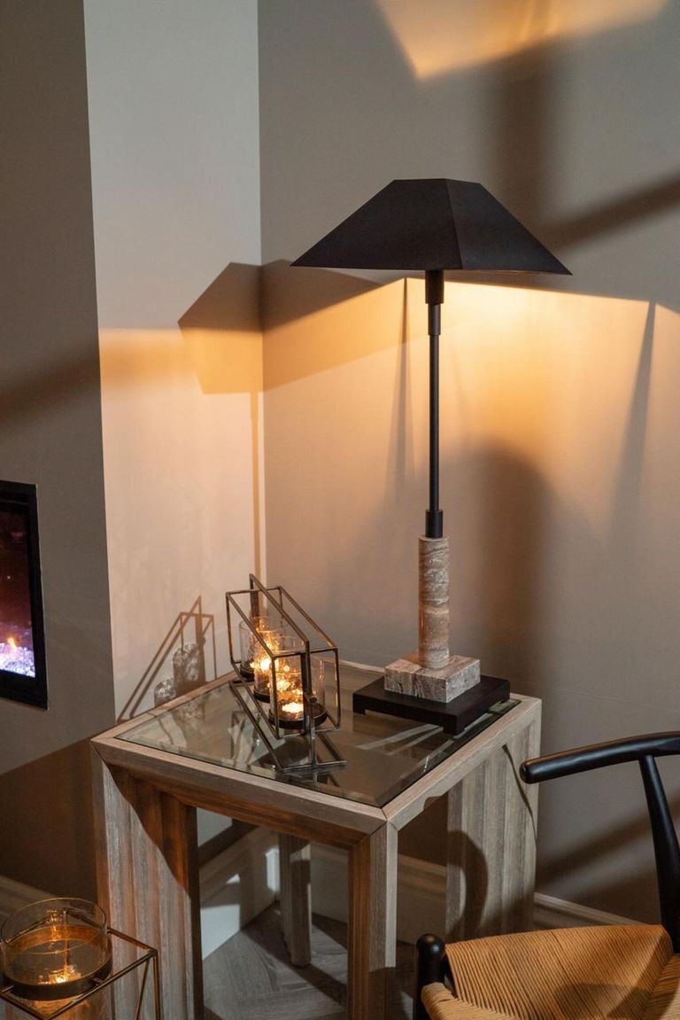 Yvette Side Table - Grey