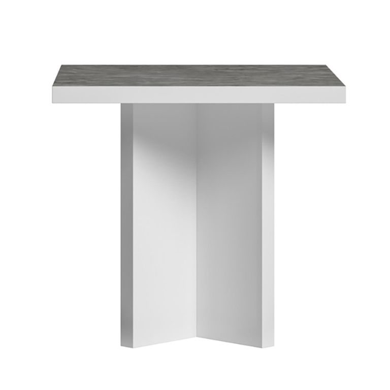 Modern Mara Lamp Table - White