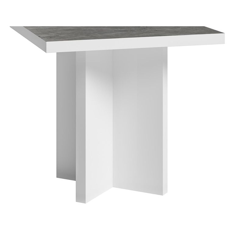Modern Mara Lamp Table - White