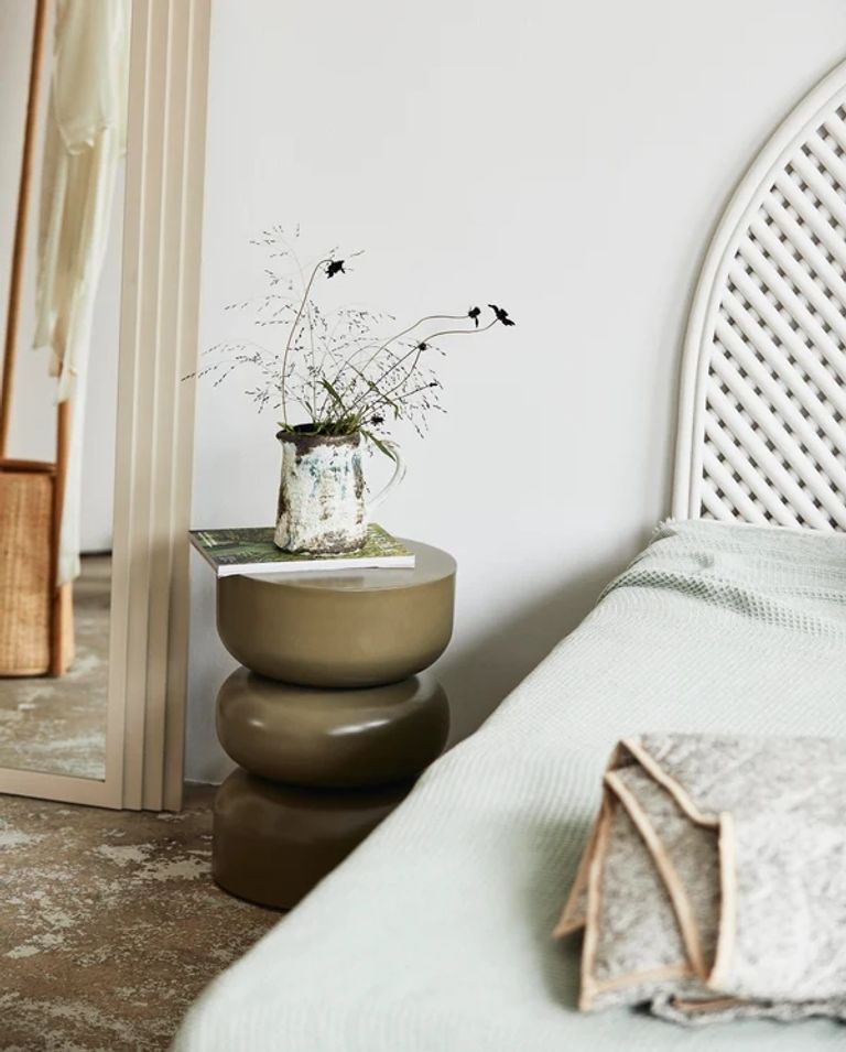 Alma Painted Metal Side Table