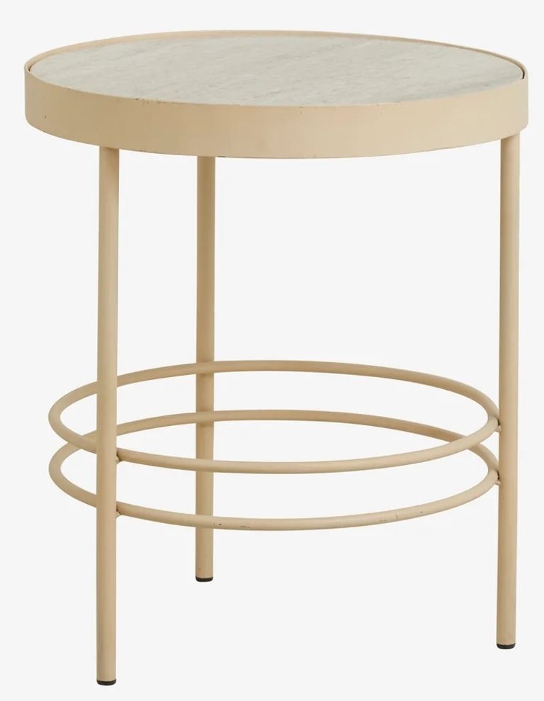 Jungo Natural Marble Side Table