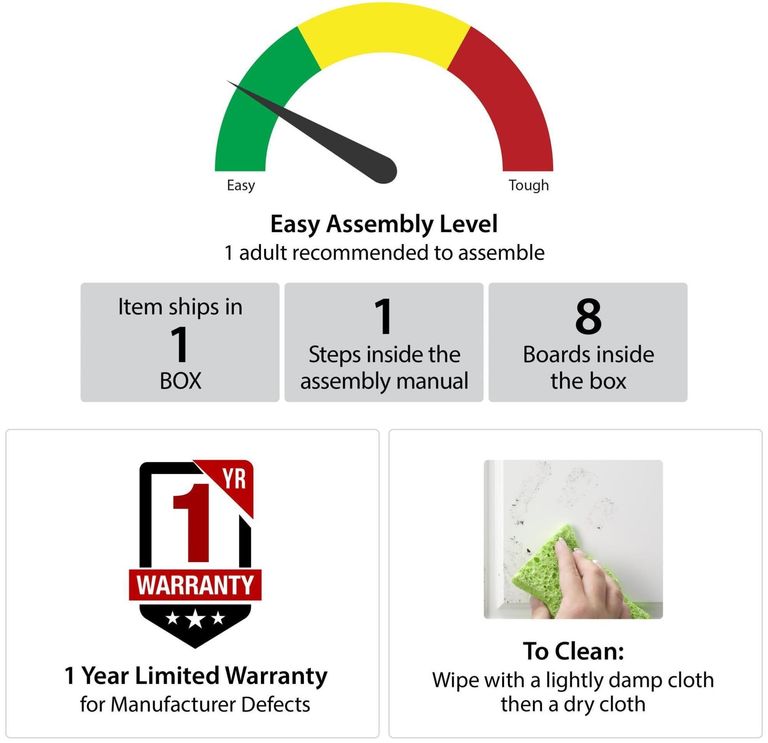 Nowata Athena Black Marble Effect Nesting of 2 Tables - 7021899COMNUK