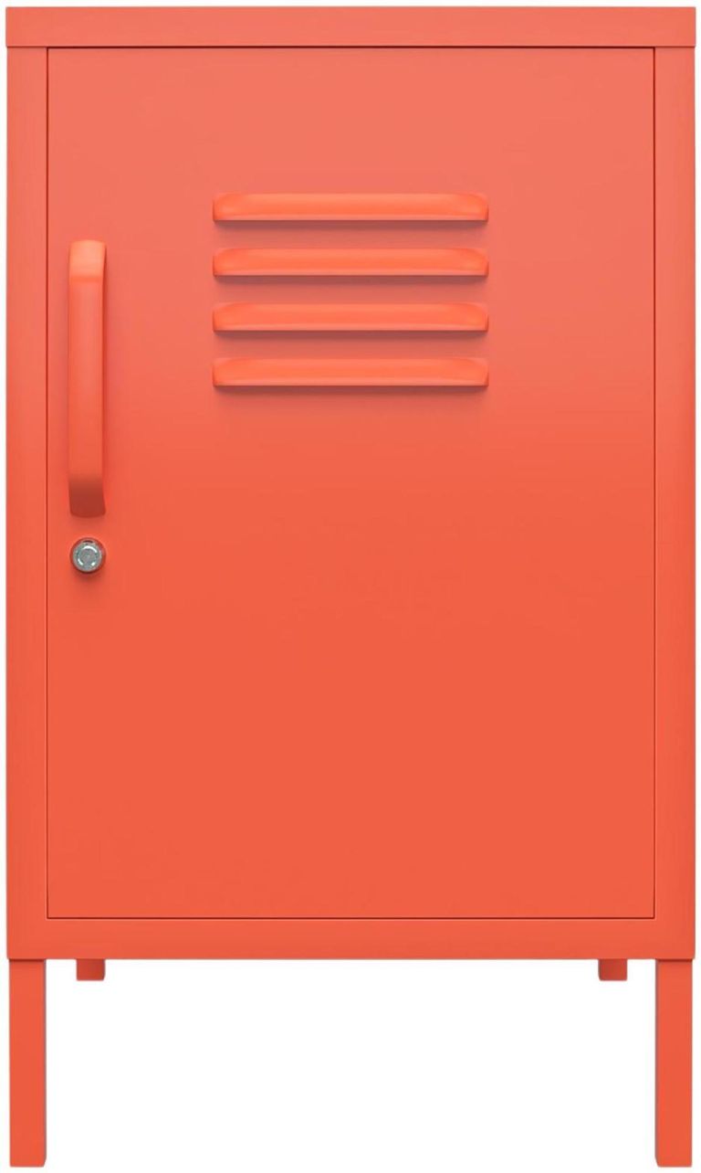 Nowata Cache Orange Locker End Table - 2354813COMNUK