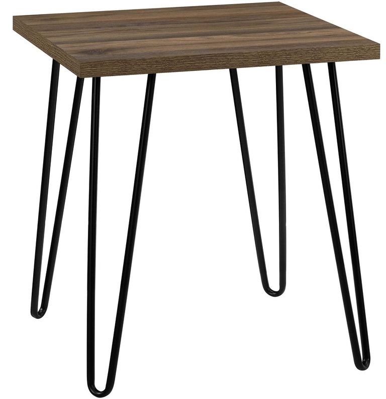 Obion Retro End Table in Walnut - 5068396COMUK