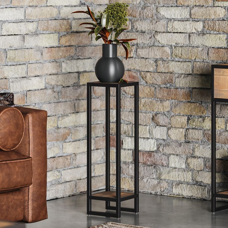 Ooki Reclaimed Wood Plant Stand