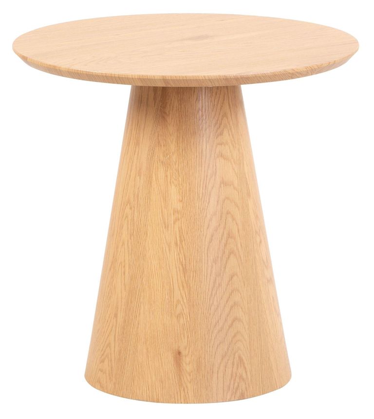 Palma Oak Round End Table