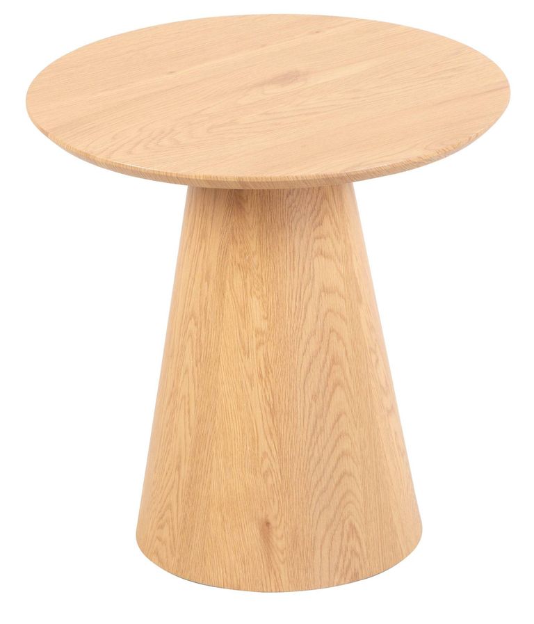 Palma Oak Round End Table
