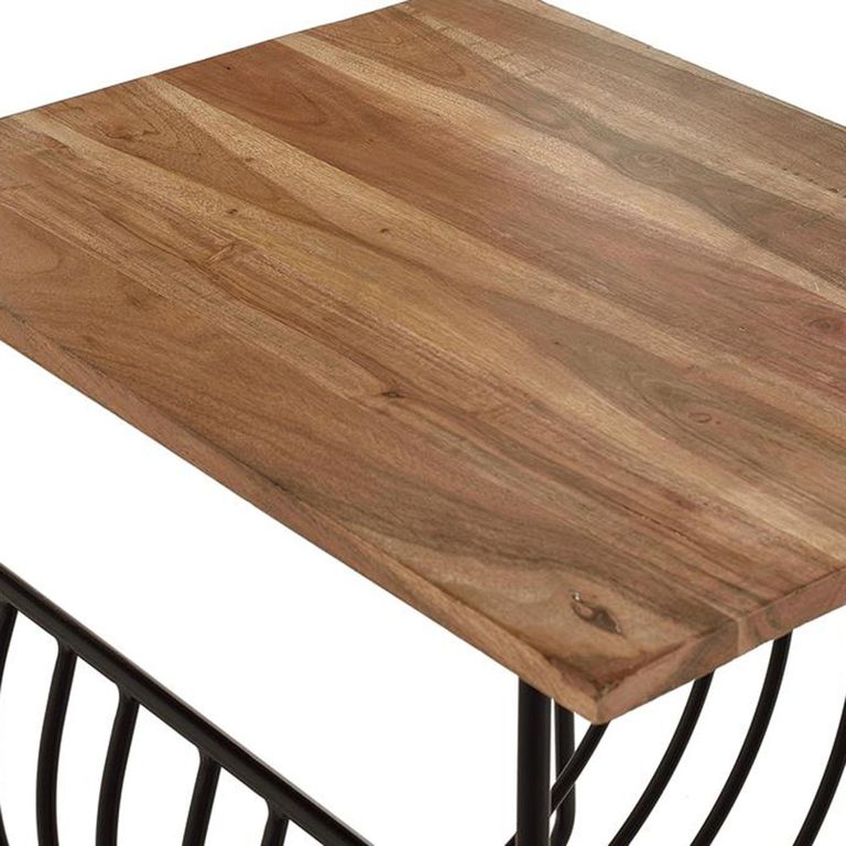 Sandawa End Table - Mango Wood