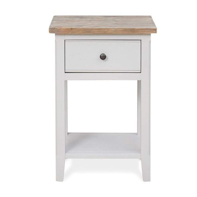 Signature Grey Painted Lamp Table