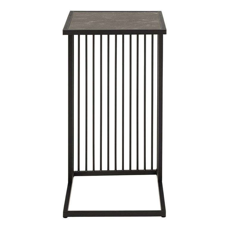Strington Side Table - Black Marble Effect