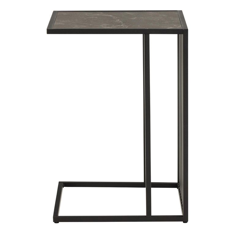 Strington Side Table - Black Marble Effect
