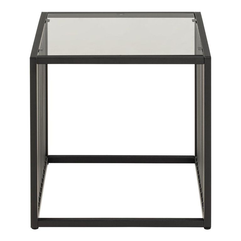Strington Side Table - Square - Smoked Glass
