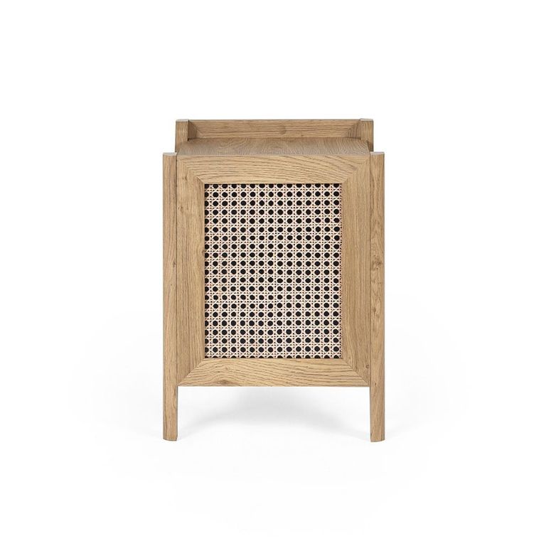 Sydney Lamp Table - Faux Rattan