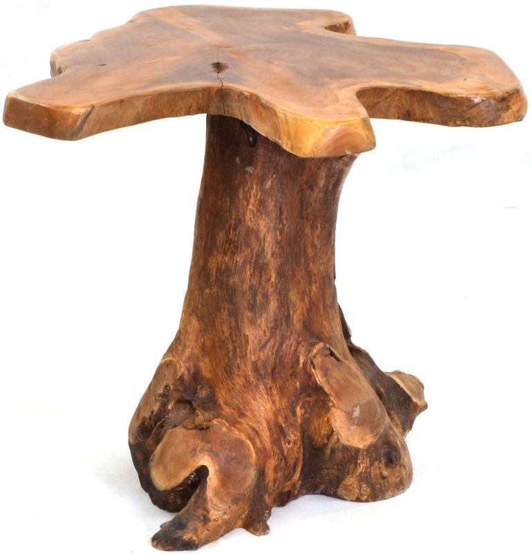 Tree Root Lamp Table