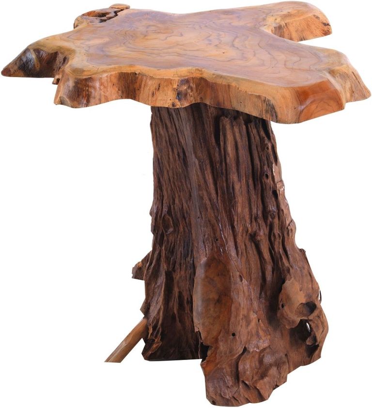 Tree Root Lamp Table
