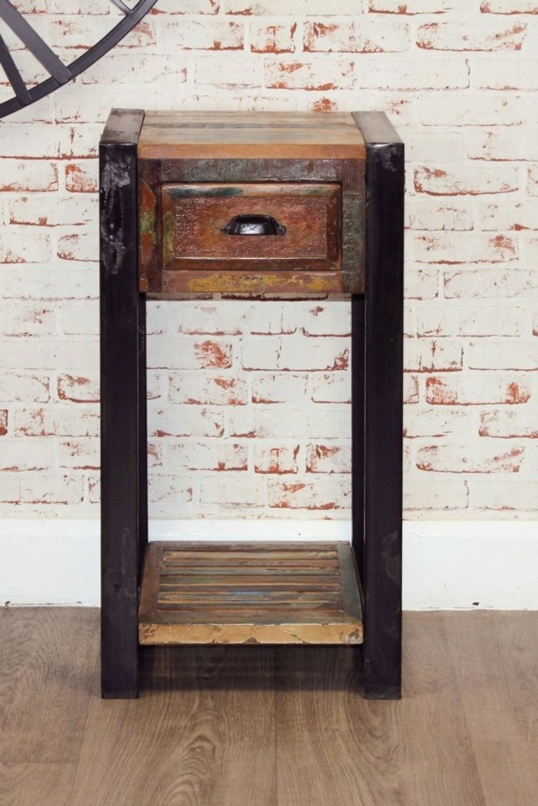 Urban Chic Reclaimed Lamp Table