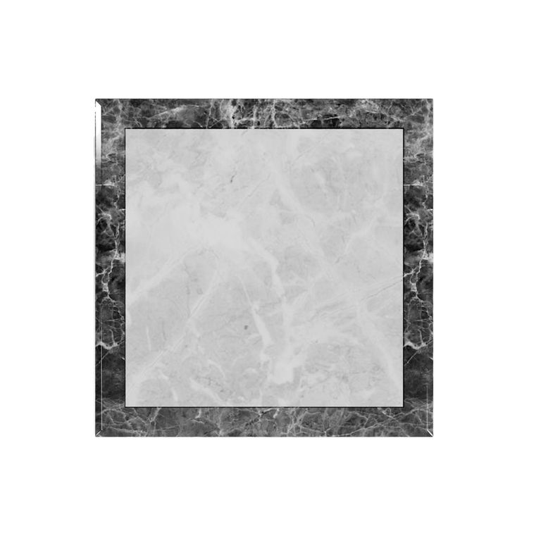 Venice Armani Grey Engineered Marble Side Table