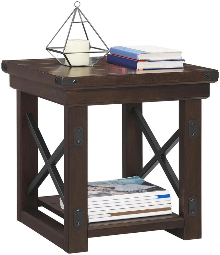 Worth End Table in Espresso - 5050196COMUK
