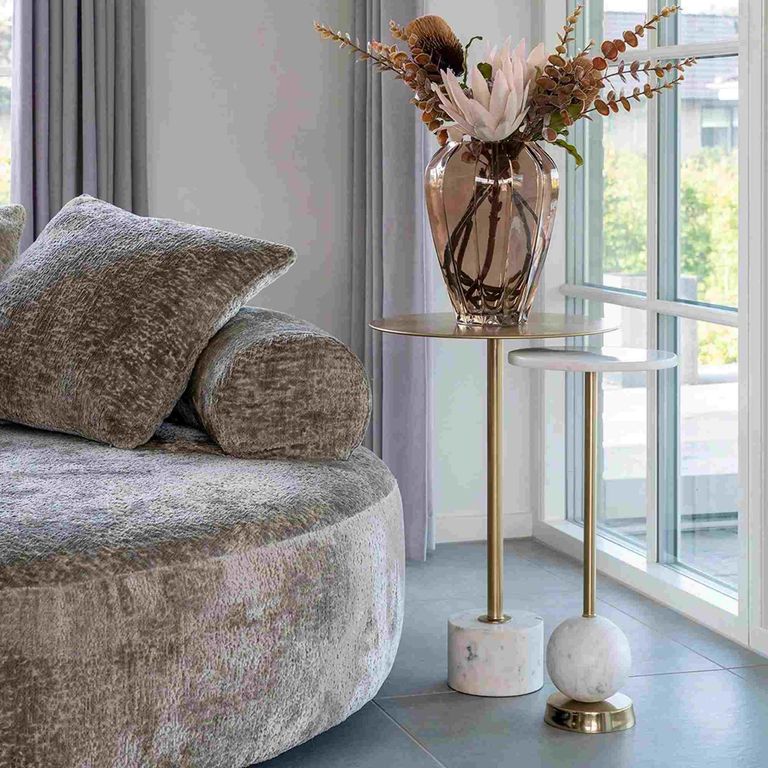 Cairo Daybed - Natural Chenille Fabric