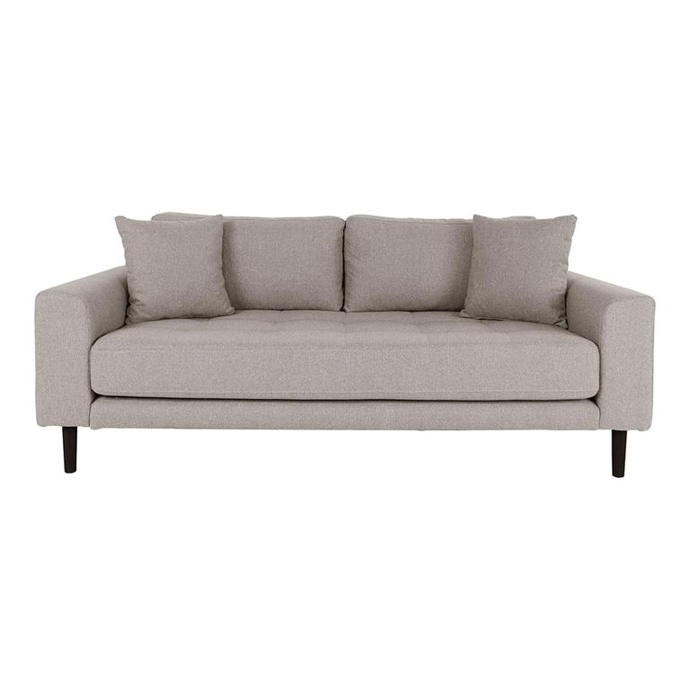 Lido Sofa - 2.5 Seater - Stone - Fabric