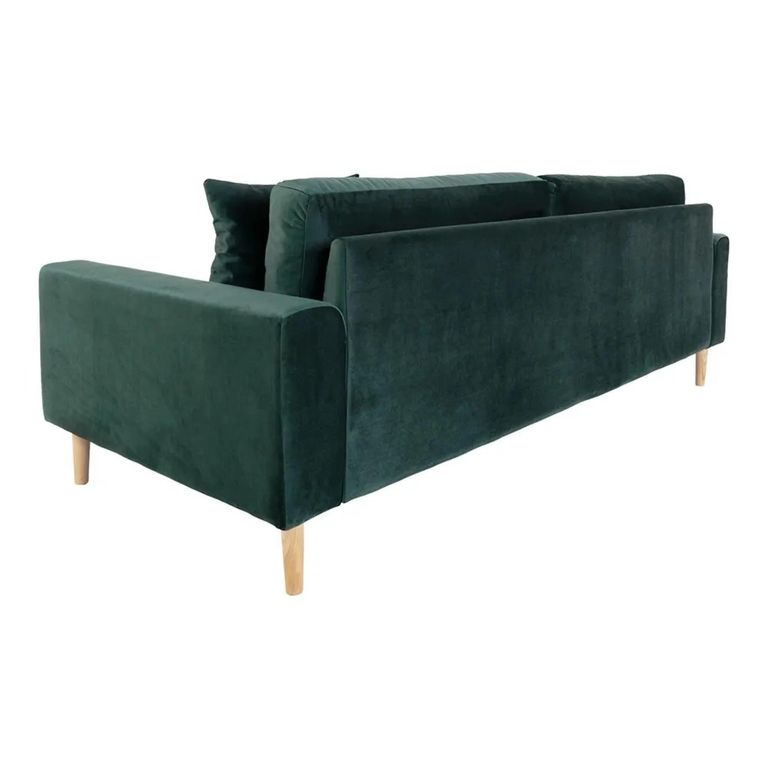 Lido Sofa - 3 Seater - Dark Green - Fabric