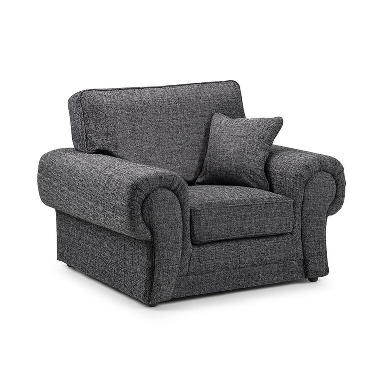 Wilcot Armchair - Grey Fabric
