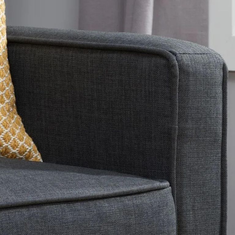 Otto Small Pull-Out Sofa Bed - 2 Seater - Grey Fabric