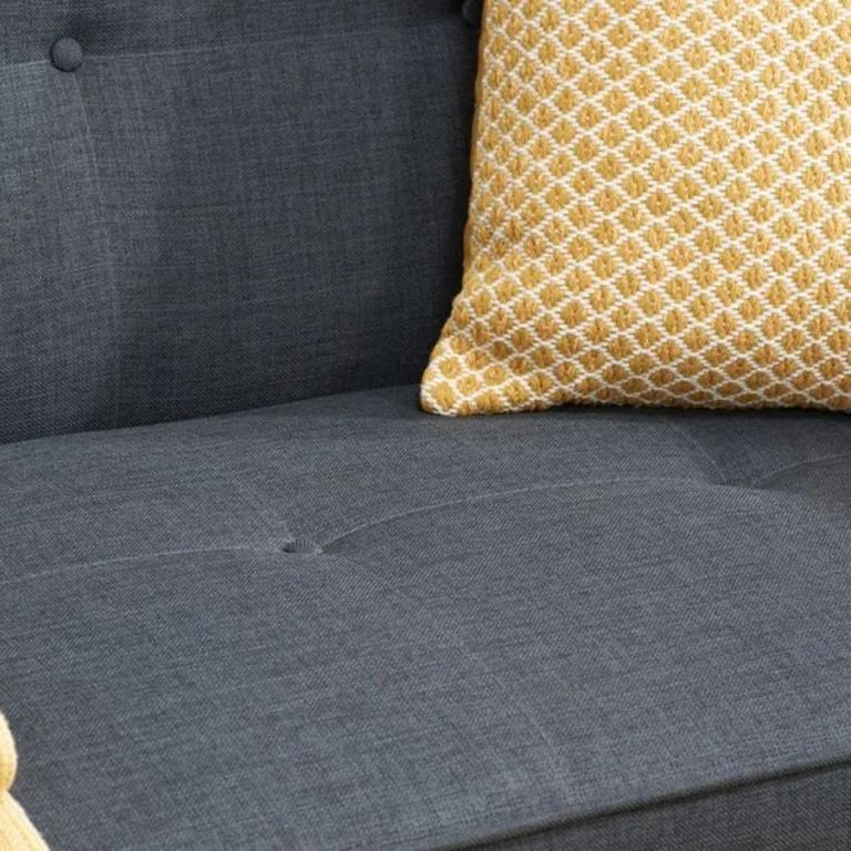 Otto Small Pull-Out Sofa Bed - 2 Seater - Grey Fabric