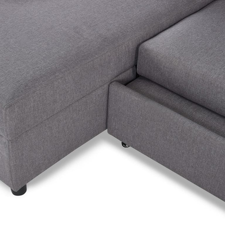 Angel Light Grey Fabric Sofabed