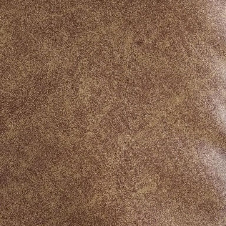 Henley Brown Faux Leather Sofa - 2 Seater