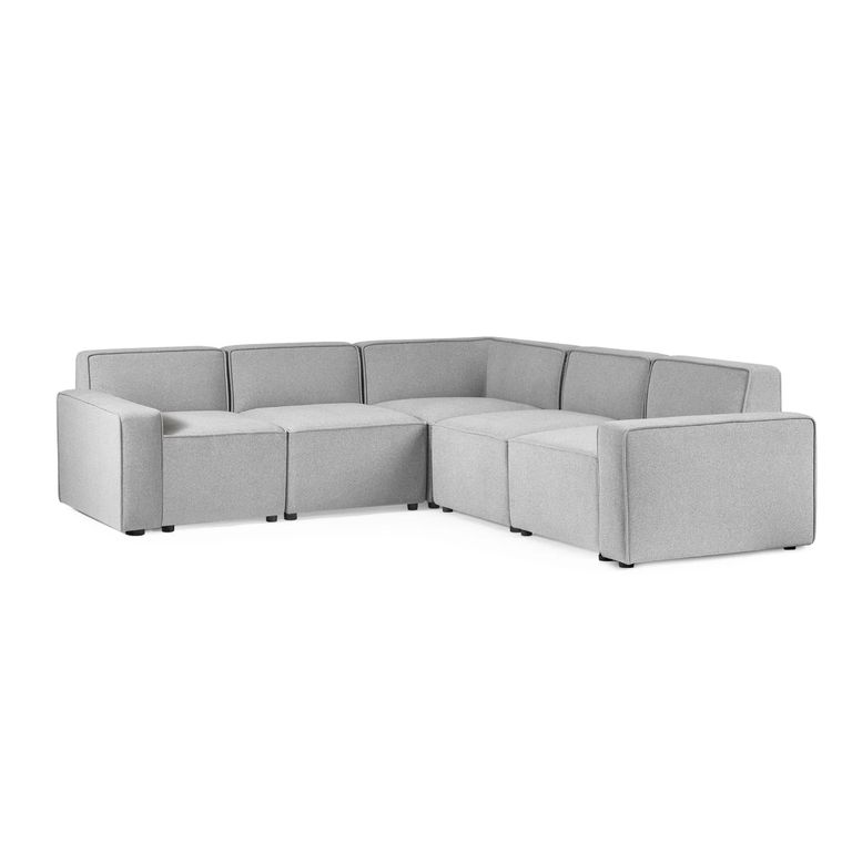 Lago Grey Combination Corner Sofa