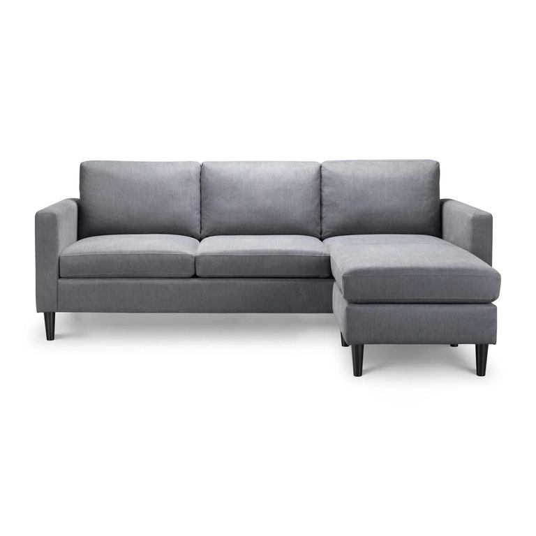 Marant Grey Fabric Corner Sofa