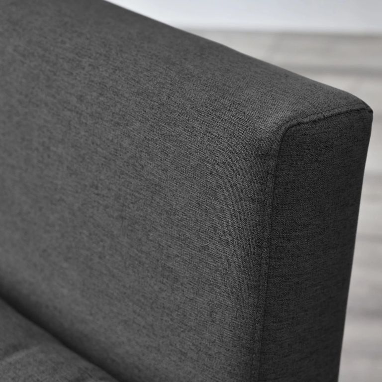 Rowan Mid Grey Fabric Chair Bed - Click Clack