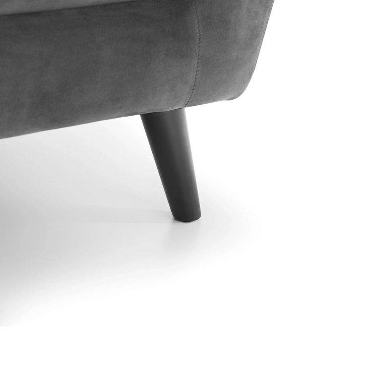 Monza Sofa - 2 Seater - Grey Fabric