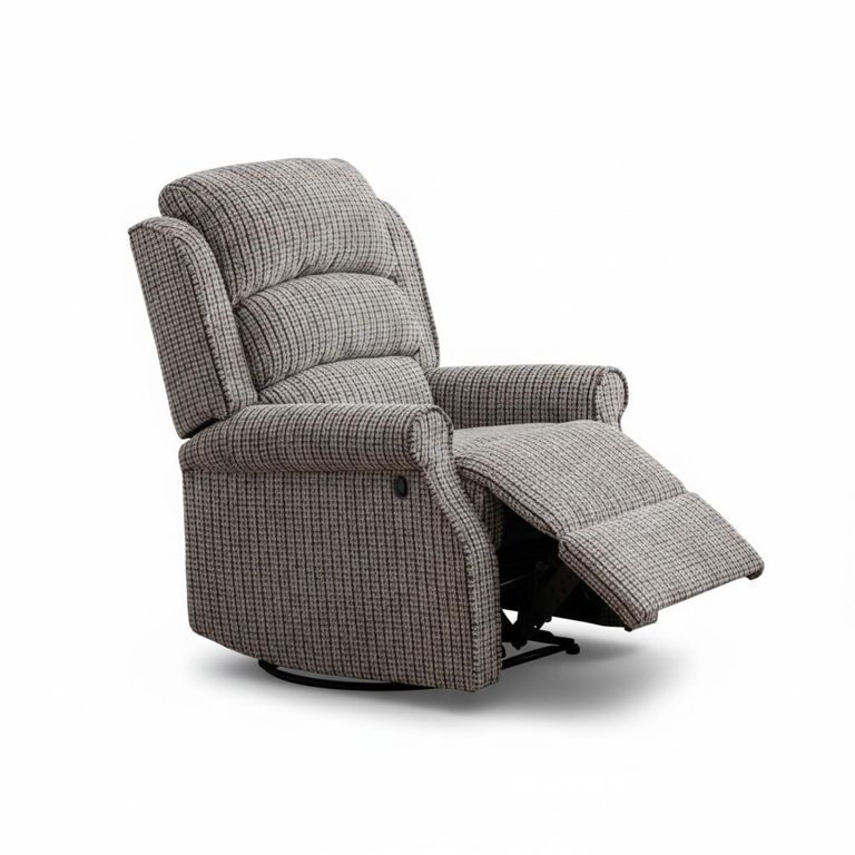 Windsor Recliner Armchair - Latte Fabric