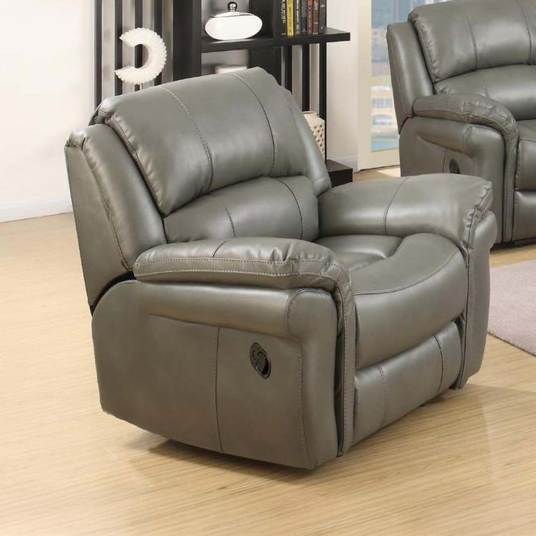Farnham Recliner Armchair - Grey Leather